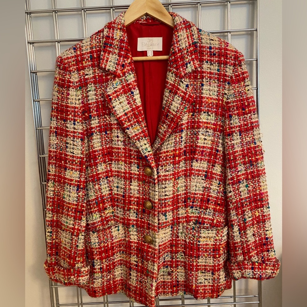 Vintage Elegance Paris blazer